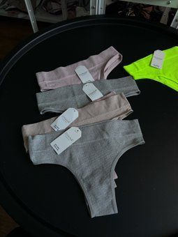 Бразиліани в рубчик, Білий, S-M